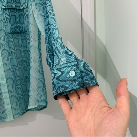 Animal Print Blouse - Picture 5 of 5